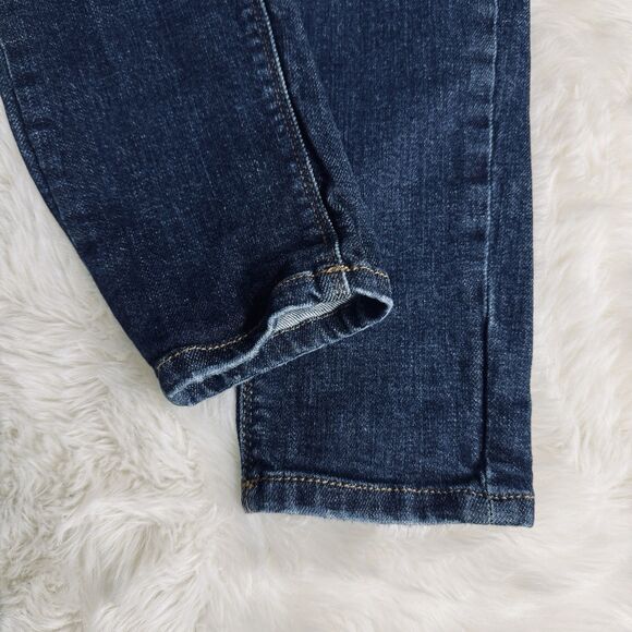 Wax Butt I Love You Skinny Ankle Jeans 3 Blue Distressed Juniors Measure 26 x 26 - Picture 5 of 7